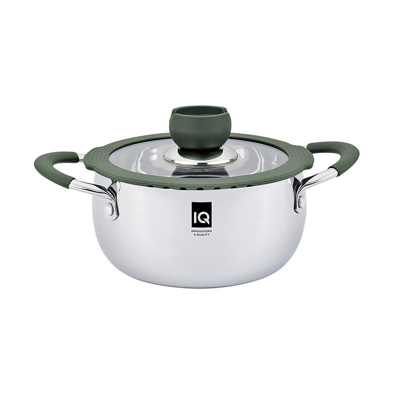 Каструля IQ Be Trendy з кришкою, 24 см, 5.7 л (IQ-2044-24)